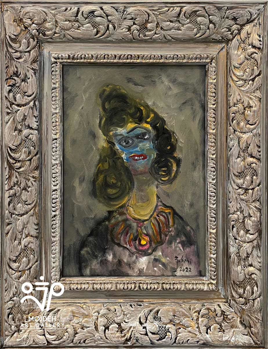 Hosseinali Zabehi - Nymphe De La Terre - 40 × 30 cm - 2022
