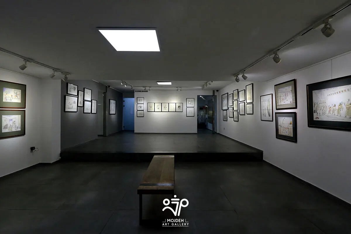 Bahman Rezaei A Retrospective Exhibition