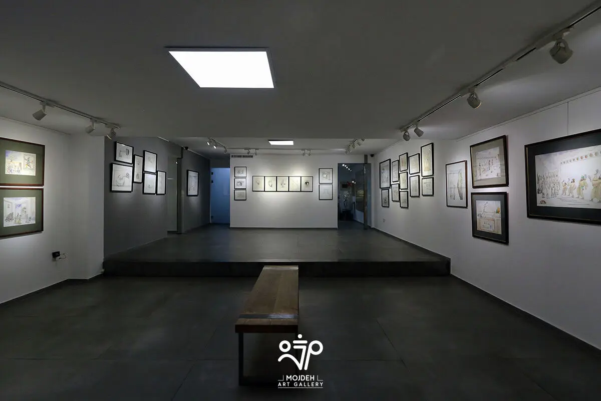 Bahman Rezaei A Retrospective Exhibition