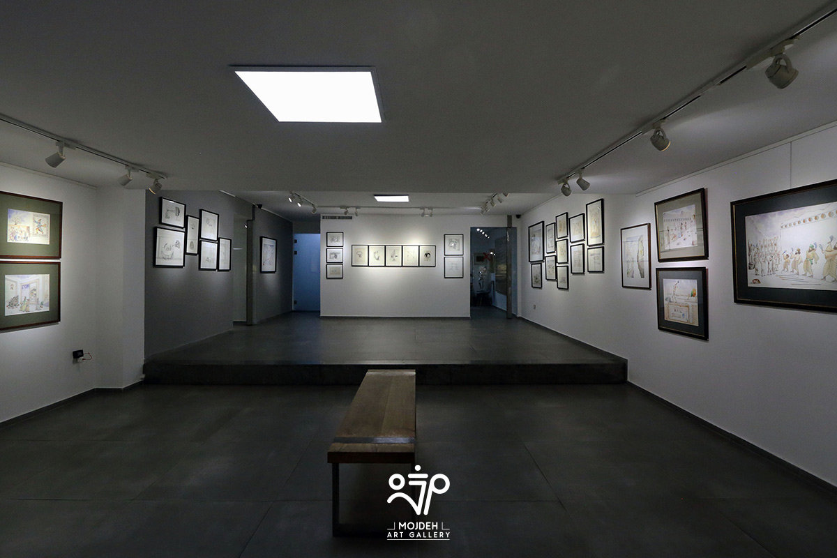 Bahman Rezaei A Retrospective Exhibition