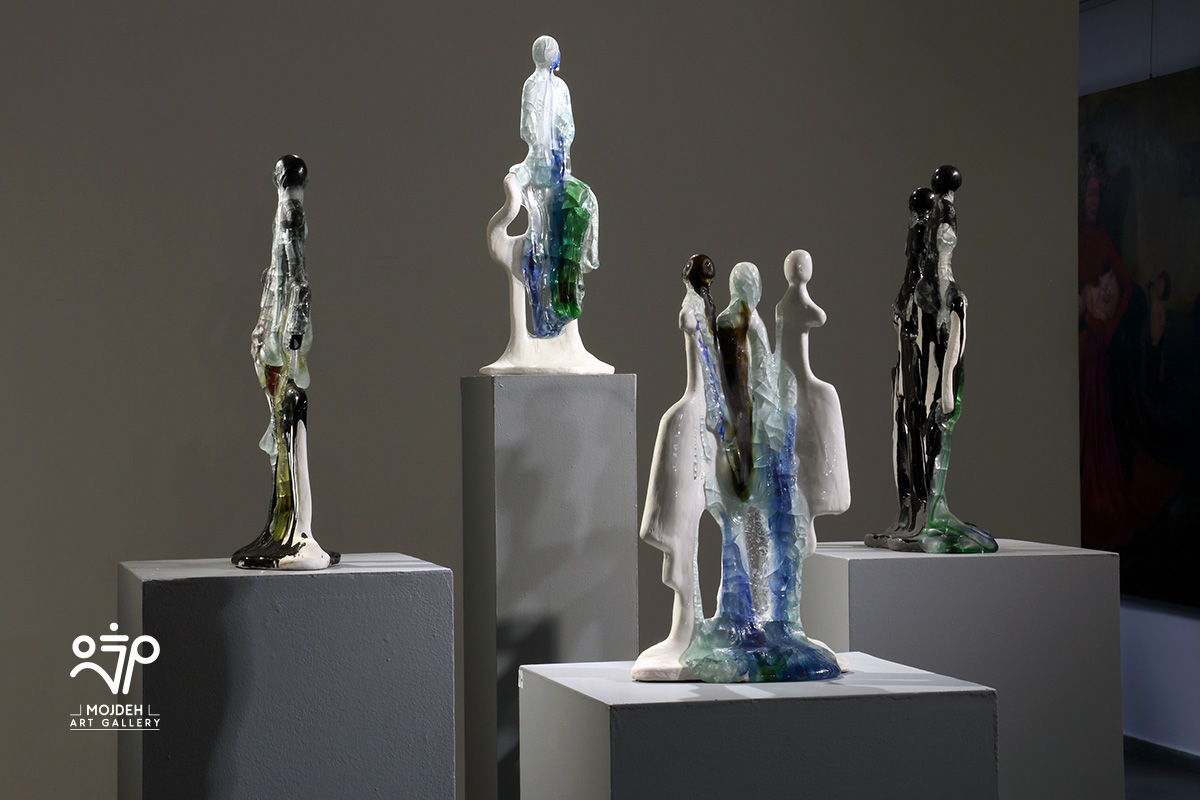 نمایشگاه حجم های فاطمه اسدی زهرایی با عنوان تبلور خاک / Fatemeh Asadi Zahraei’s Sculpture Exhibition Titled Crystallization of The Soil