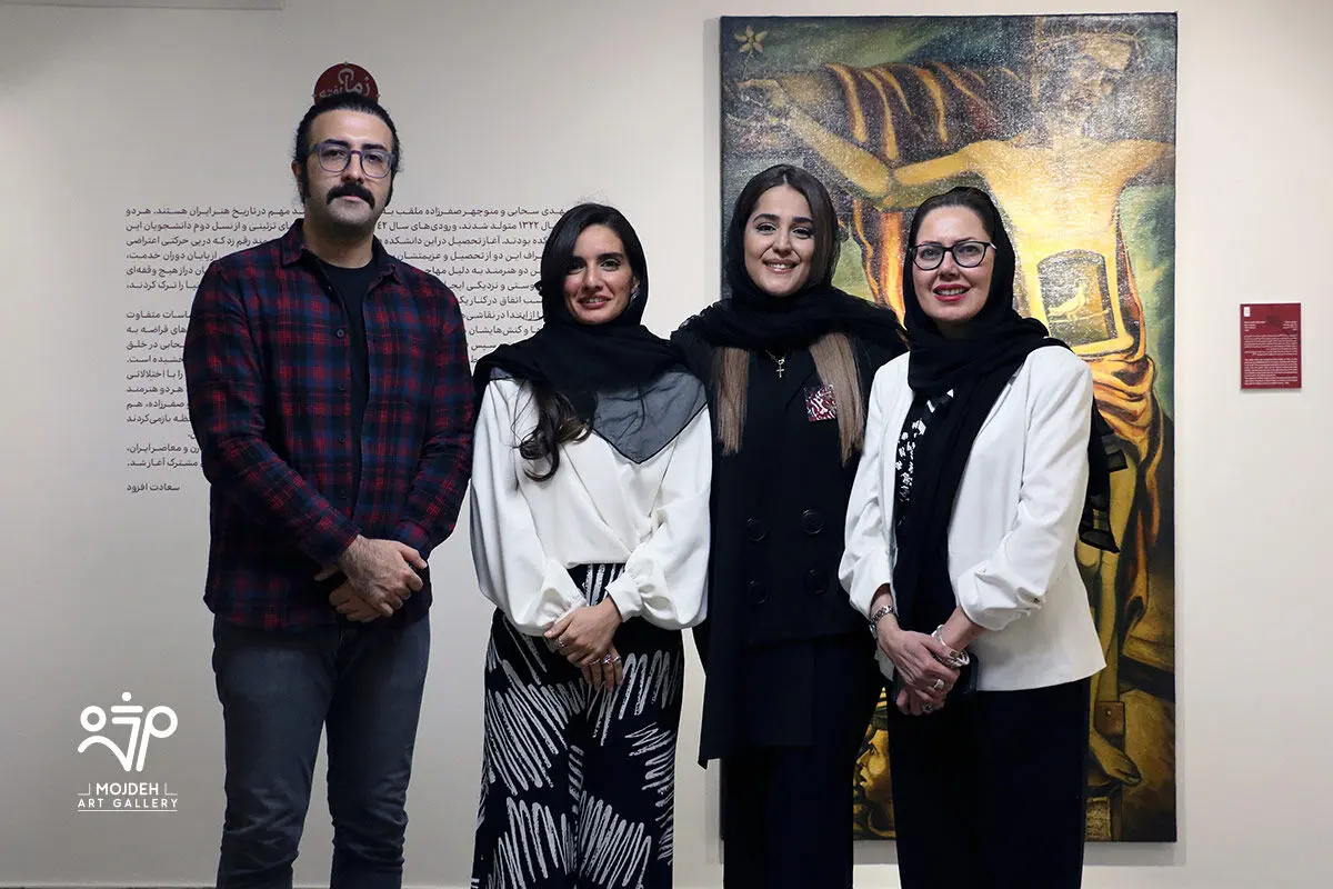 تیم گالری مژده / Mojdeh Art Gallery Team