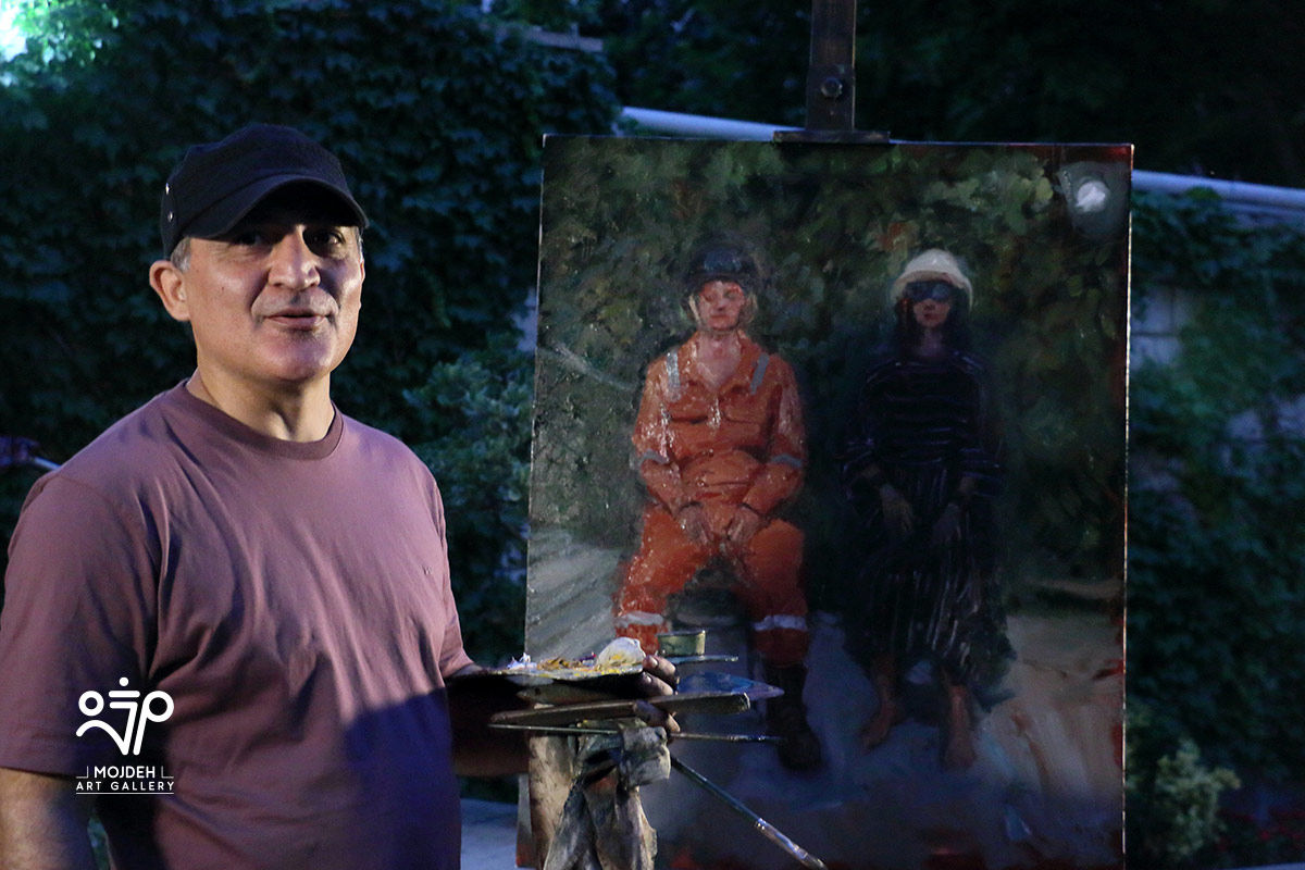 ورکشاپ نقاشی عظیم مرکباتچی / Azim Morakabatchi Painting Workshop