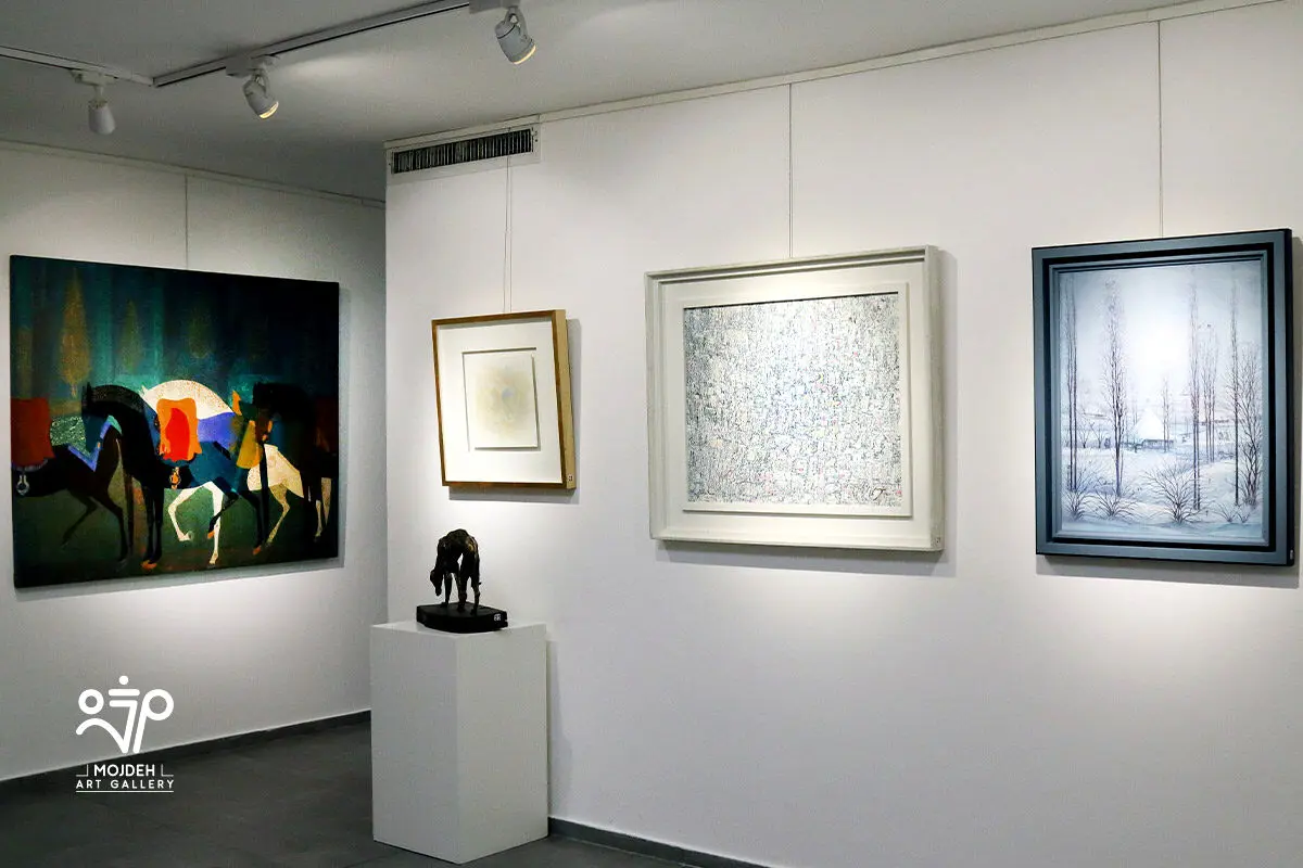 نمایشگاه گروهی آخرین اتفاق 1399 در گالری مژده / Group Exhibition / Mojdeh Art Gallery's The Last Event of 1399