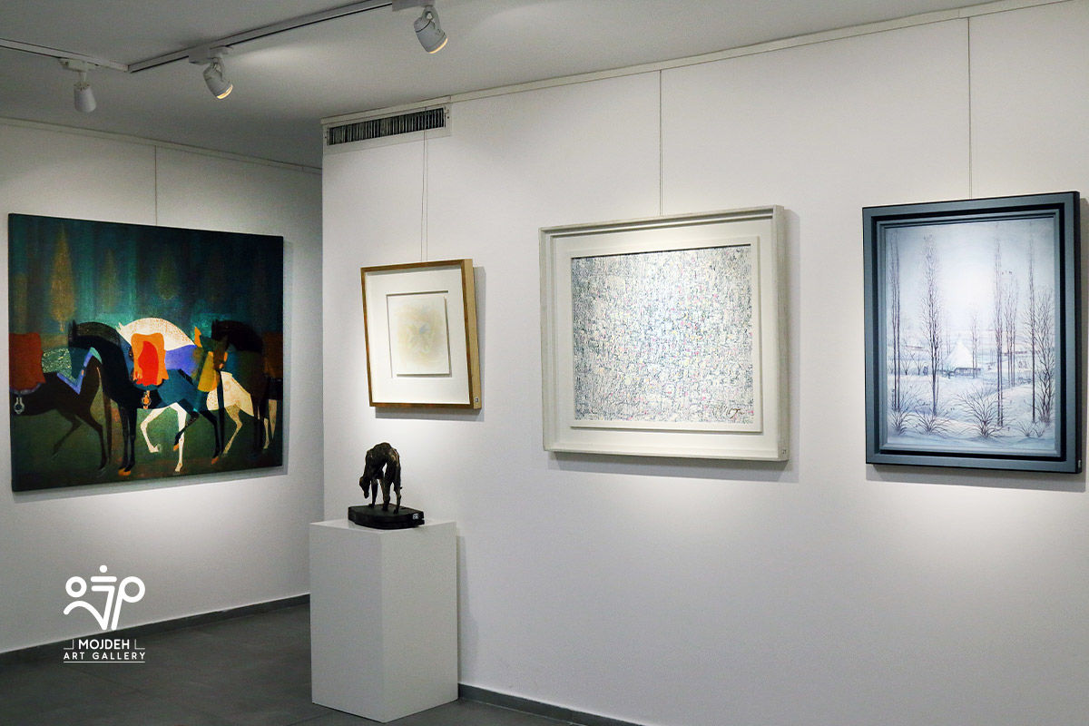 نمایشگاه گروهی آخرین اتفاق 1399 در گالری مژده / Group Exhibition / Mojdeh Art Gallery's The Last Event of 1399