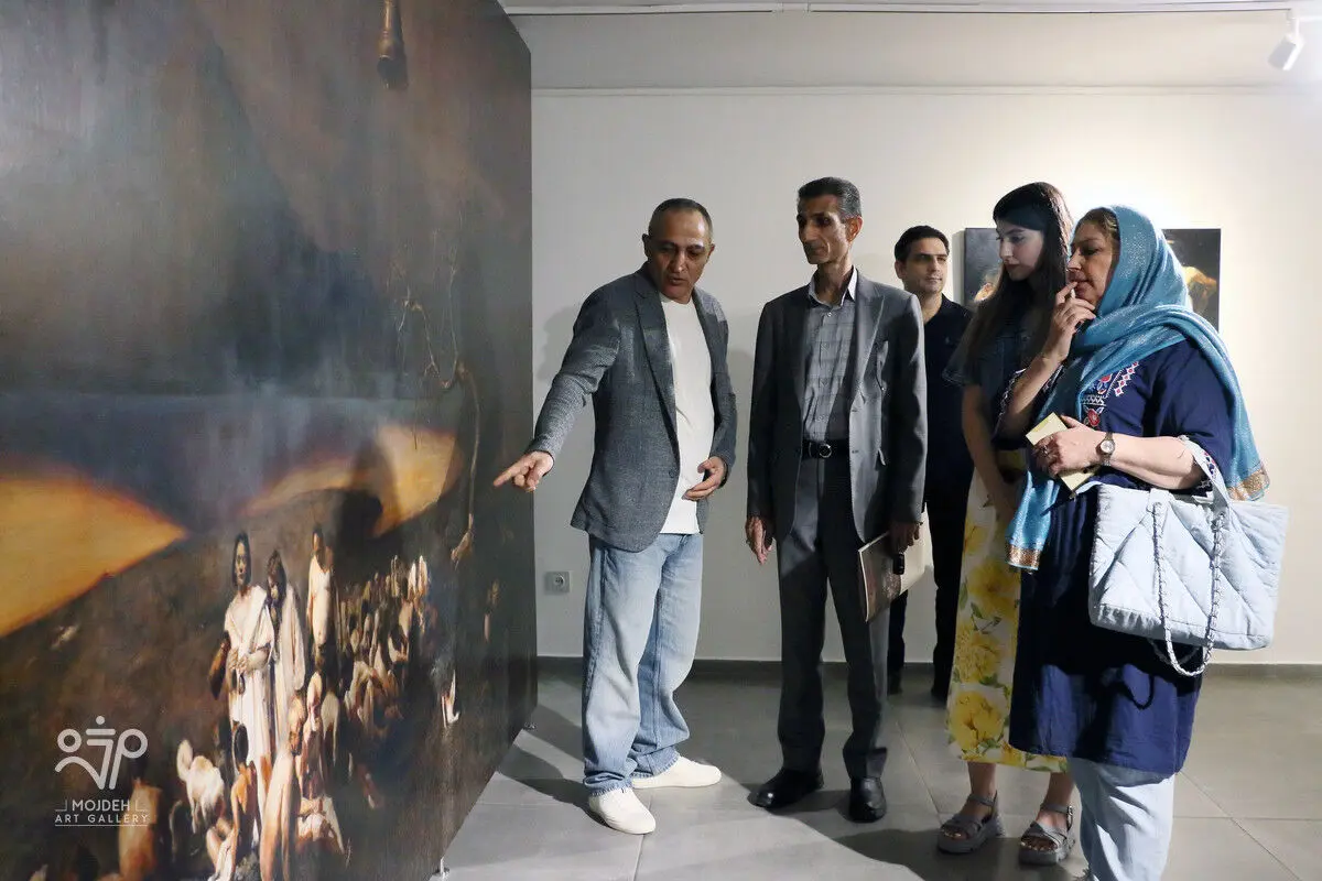 نمایشگاه آثار عظیم مرکباتچی / Azim Morakabatchi Artworks Exhibition