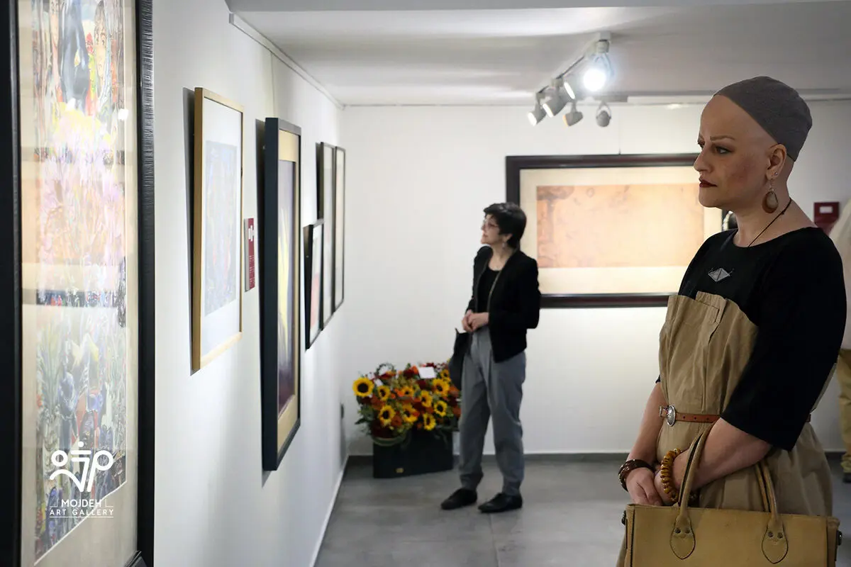 نمایشگاه نقاشی های مهدی سحابی و منوچهر صفرزاده با عنوان زمان بازیافته / Mehdi Sahabi And Manouchehr Safarzadeh Painting Exhibition Titled Time Regained