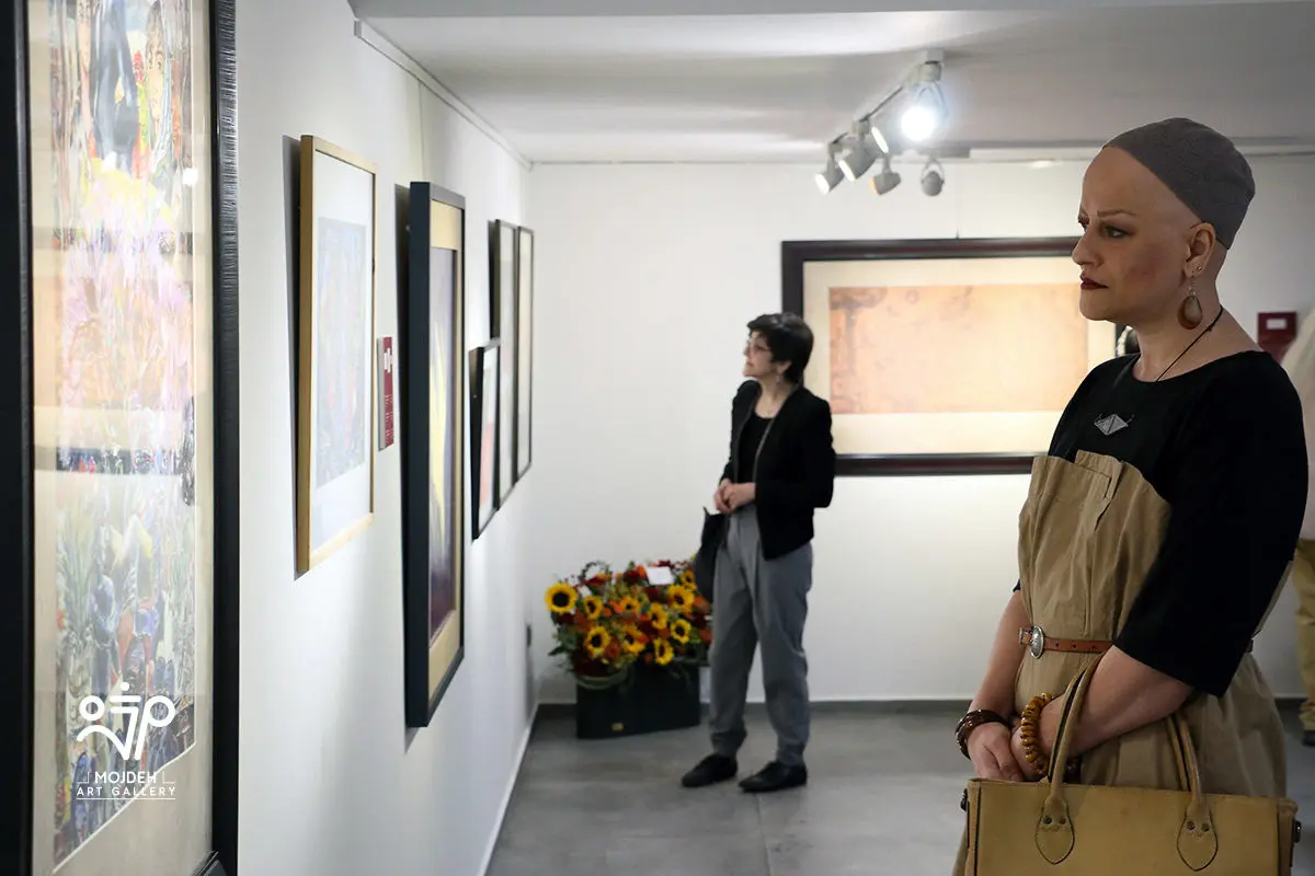 نمایشگاه نقاشی های مهدی سحابی و منوچهر صفرزاده با عنوان زمان بازیافته / Mehdi Sahabi And Manouchehr Safarzadeh Painting Exhibition Titled Time Regained