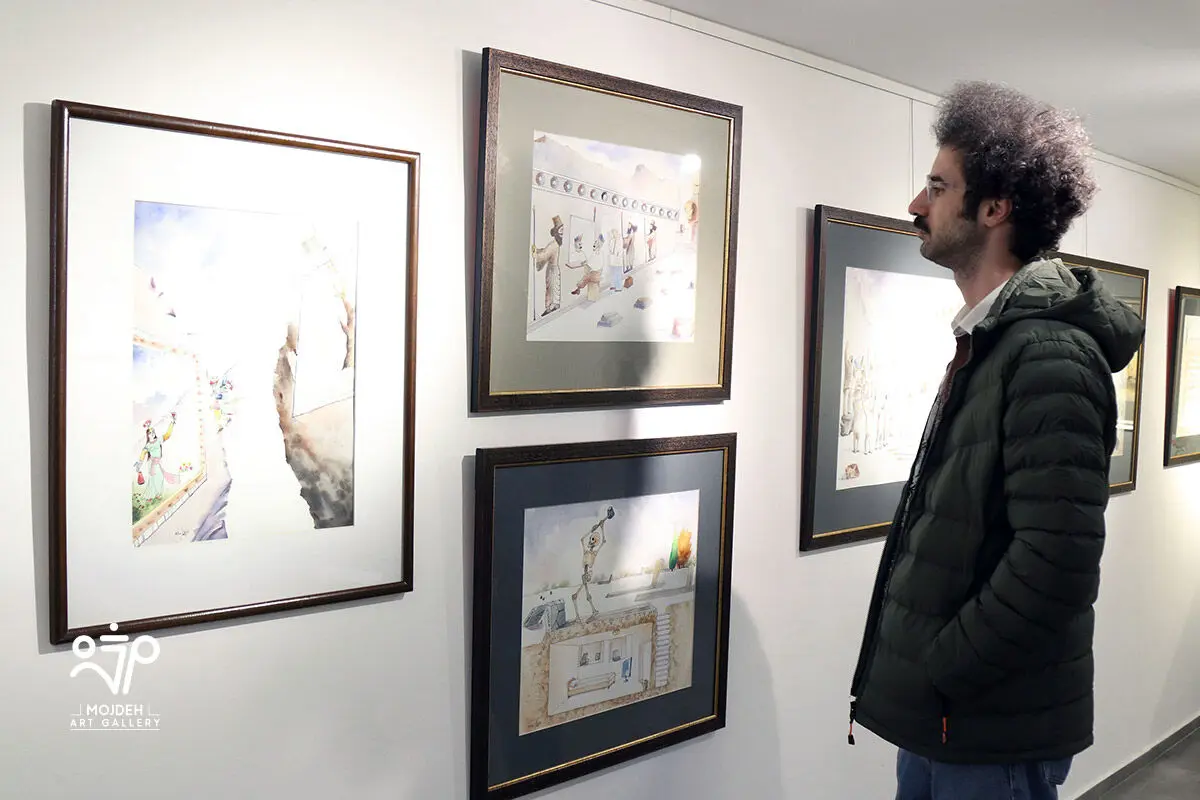 نمایشگاه مروری بر آثار بهمن رضائی / Bahman Rezaei A Retrospective Exhibition