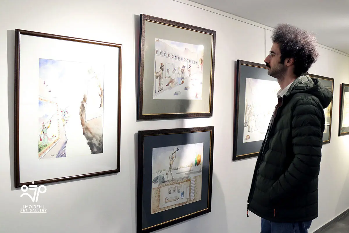 نمایشگاه مروری بر آثار بهمن رضائی / Bahman Rezaei A Retrospective Exhibition