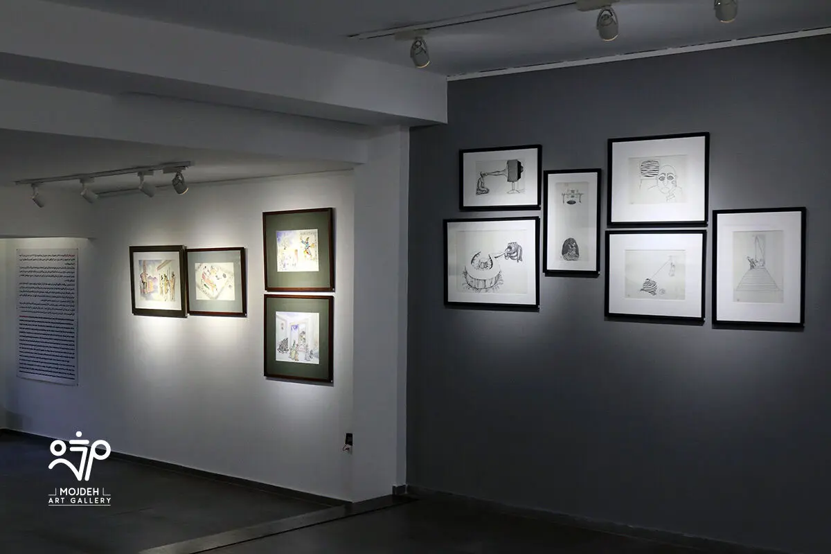 نمایشگاه مروری بر آثار بهمن رضائی / Bahman Rezaei A Retrospective Exhibition