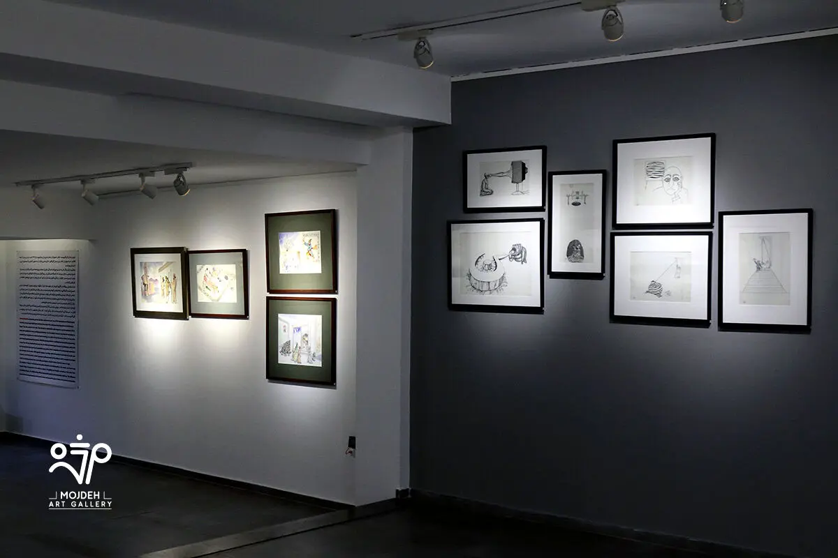 نمایشگاه مروری بر آثار بهمن رضائی / Bahman Rezaei A Retrospective Exhibition