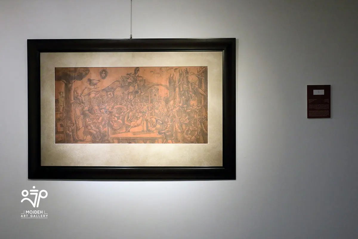 نمایشگاه نقاشی های مهدی سحابی و منوچهر صفرزاده با عنوان زمان بازیافته / Mehdi Sahabi And Manouchehr Safarzadeh Painting Exhibition Titled Time Regained