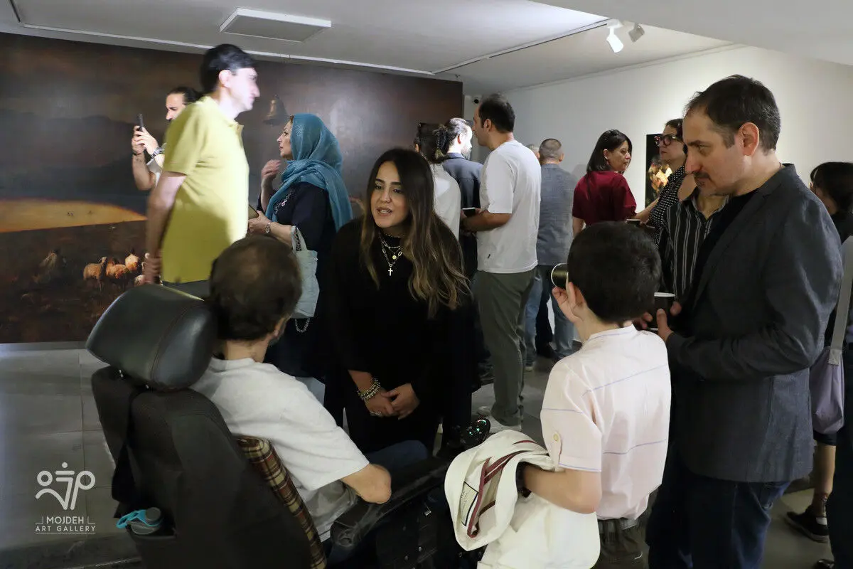 نمایشگاه آثار عظیم مرکباتچی / Azim Morakabatchi Artworks Exhibition