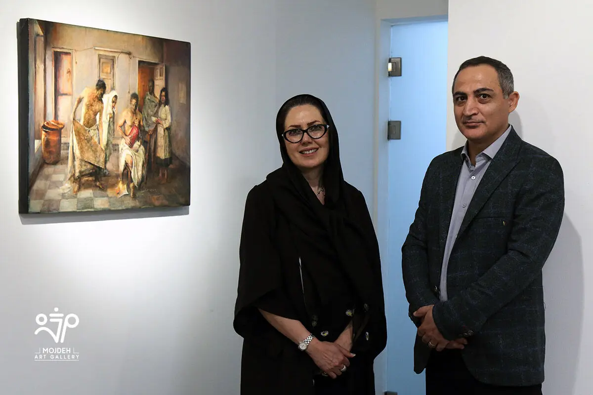 نمایشگاه انفرادی نقاشی‌های عظیم مرکباتچی / An Exhibition by Azim Morakabatchi