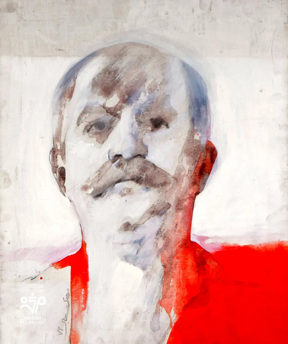 Mehdi Sahabi - 60 × 50 cm - Acrylic on canvas - 1993
