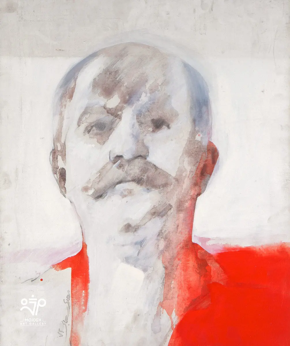 Mehdi Sahabi - 60 × 50 cm - Acrylic on canvas - 1993