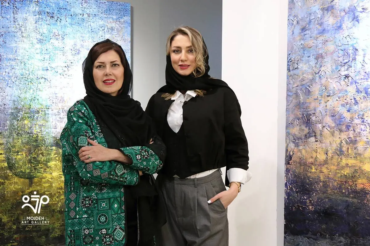 نمایشگاه نقاشی‌های فرناز رضائی «انتزاع مسطور» / 