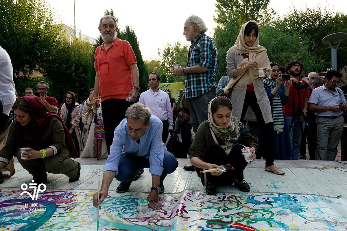 محمد فرنود و کامبیز درمبخش در جشنواره هنر برای صلح / Art for Peace Festival