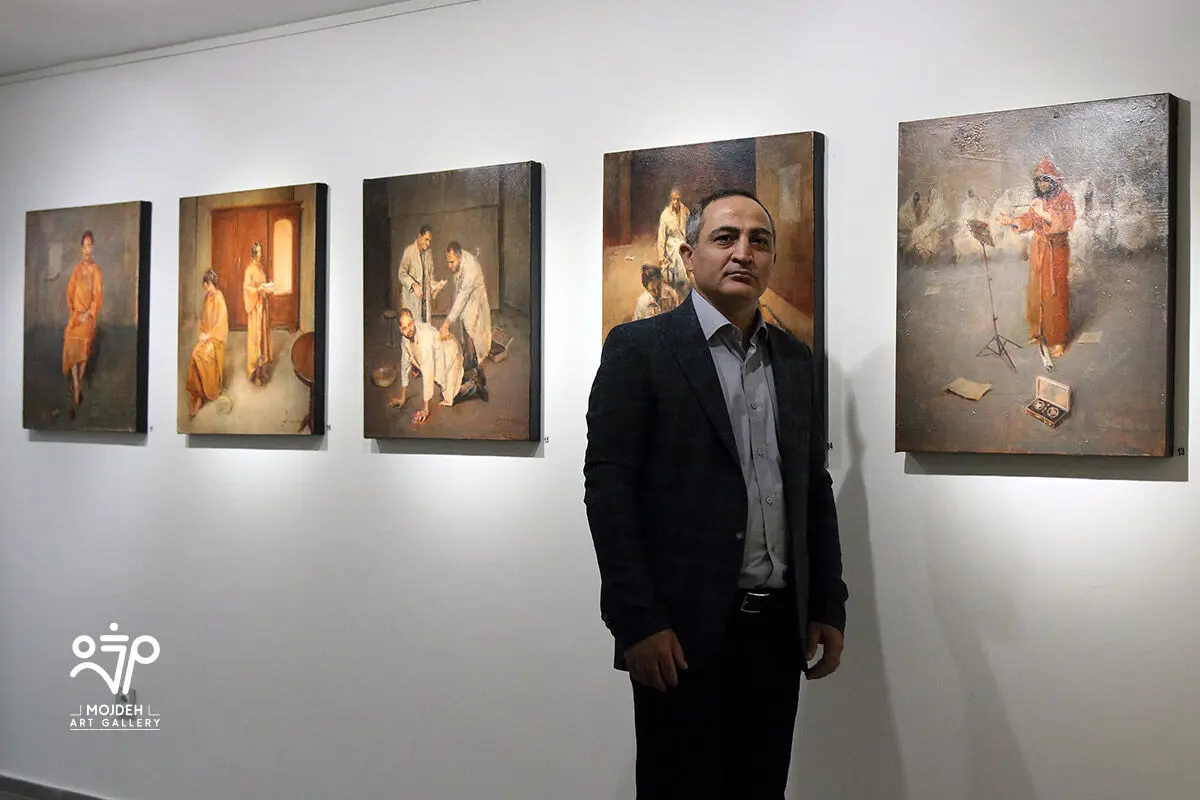 نمایشگاه انفرادی نقاشی‌های عظیم مرکباتچی / An Exhibition by Azim Morakabatchi