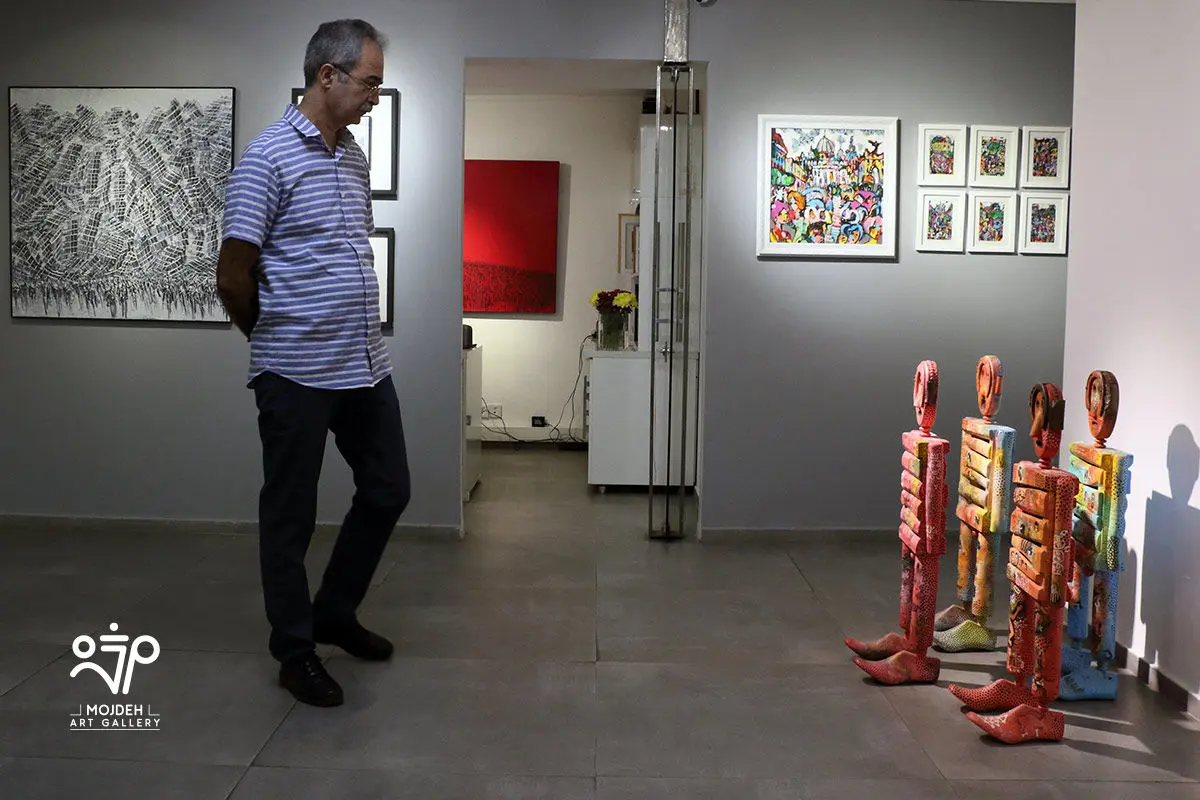 نمایشگاه گروهی با عنوان ازدحام / Group Exhibition Titled Crowding 