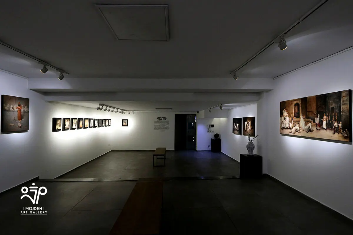 نمایشگاه انفرادی نقاشی‌های عظیم مرکباتچی / An Exhibition by Azim Morakabatchi