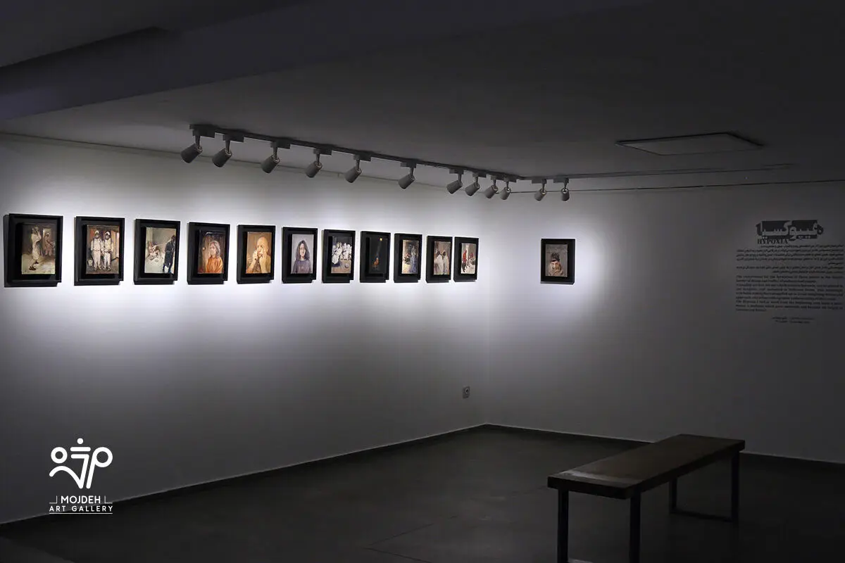 نمایشگاه انفرادی نقاشی‌های عظیم مرکباتچی / An Exhibition by Azim Morakabatchi