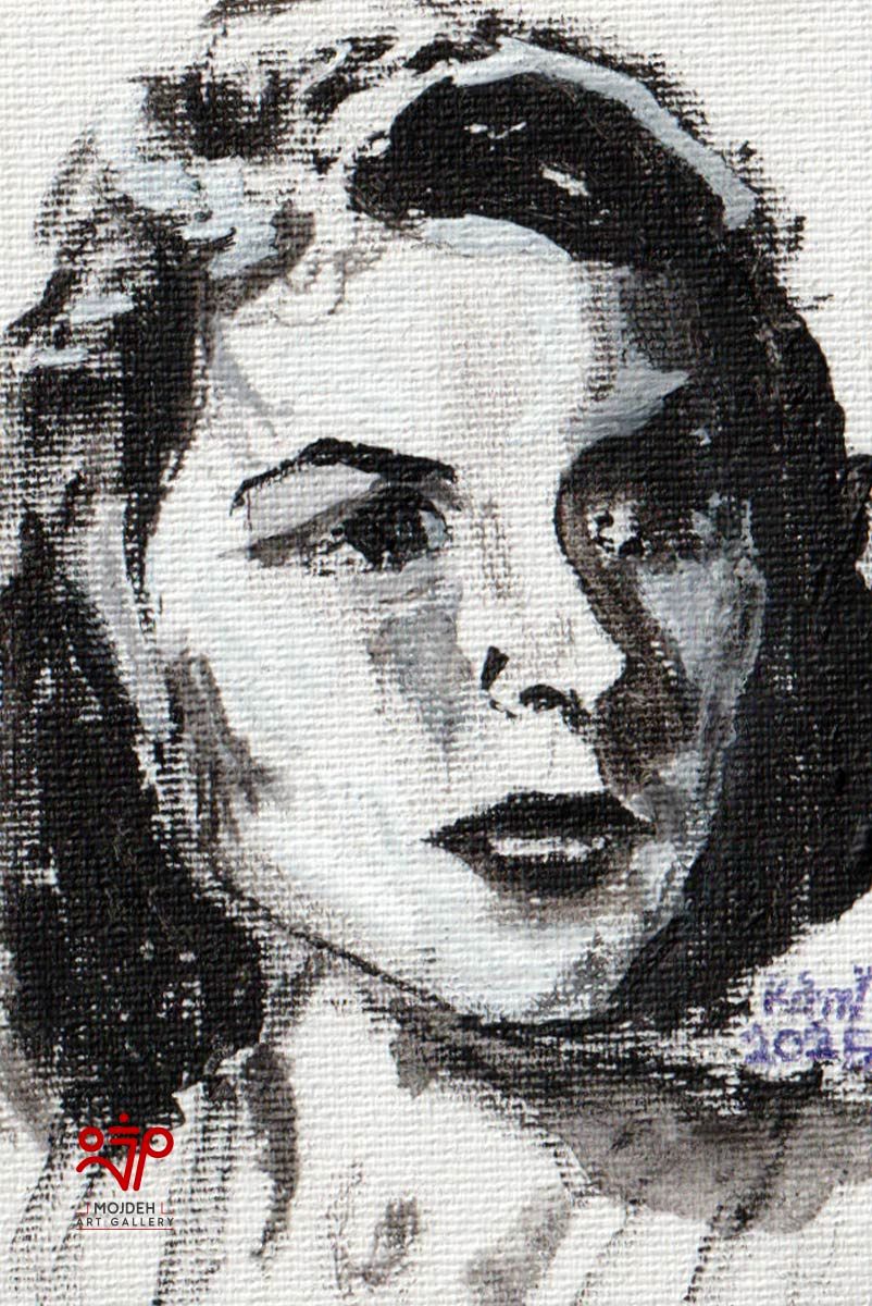 Kambiz Khodabandeh - 8.5 × 5.5 cm - Mixed media on canvas - 2025
