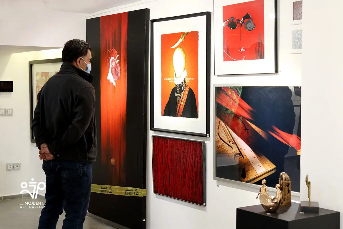 نمایشگاه گروهی آخرین اتفاق 1400 در گالری مژده / Group Exhibition / The Last Event 1400 / Mojdeh Art Gallery