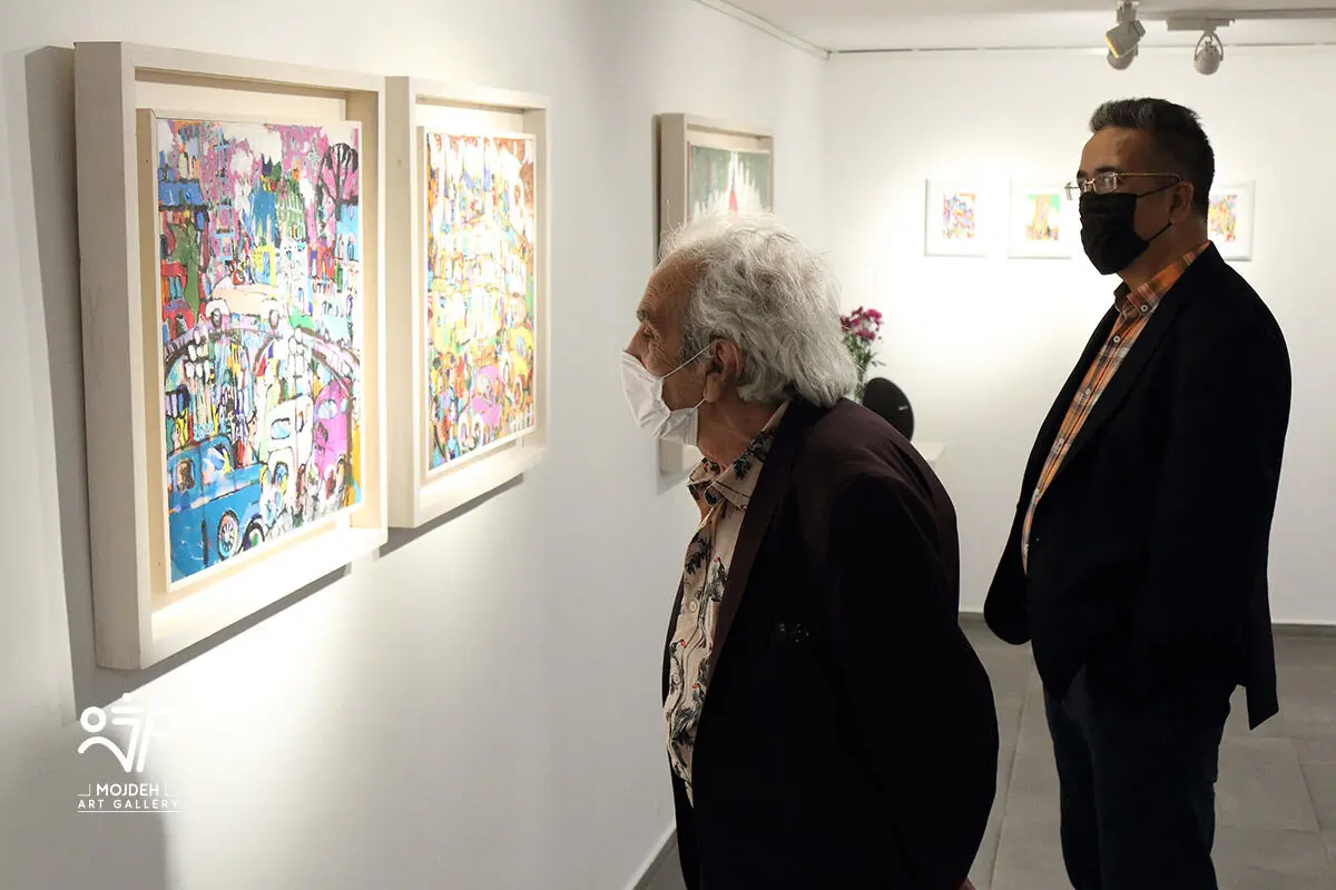 نمایشگاه نقاشی‌های کامبیز خدابنده / Kambiz Khodabandeh Painting Exhibition