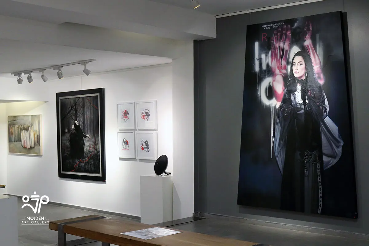 نمایشگاه گروهی نقاشی با عنوان سکوت نامحسوس  / Group Painting Exhibition Titled Intangible Silence