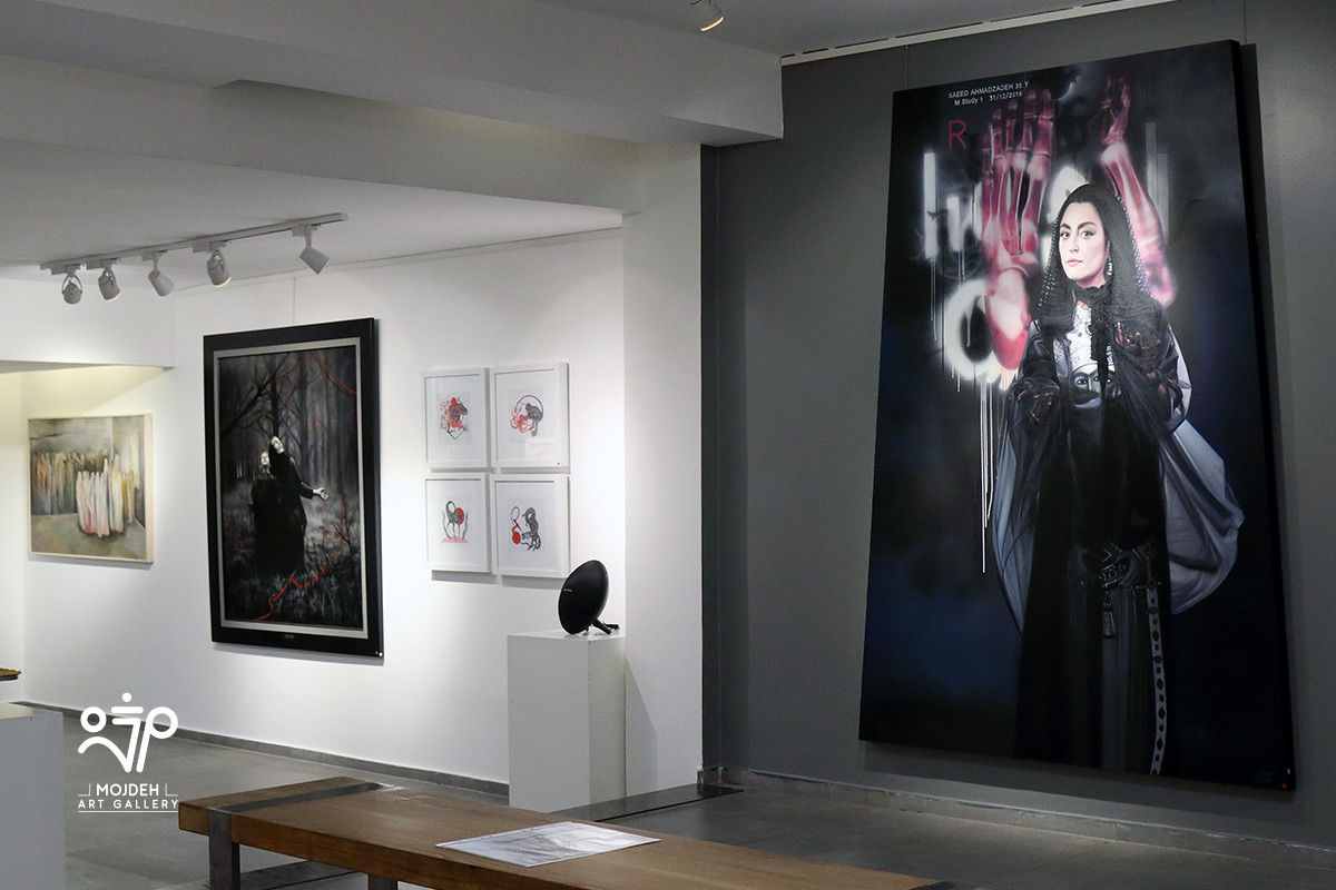 نمایشگاه گروهی نقاشی با عنوان سکوت نامحسوس  / Group Painting Exhibition Titled Intangible Silence