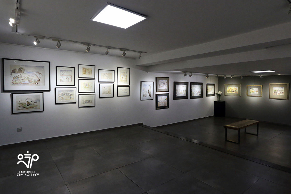 نمایشگاه مروری بر آثار بهمن رضائی / Bahman Rezaei A Retrospective Exhibition