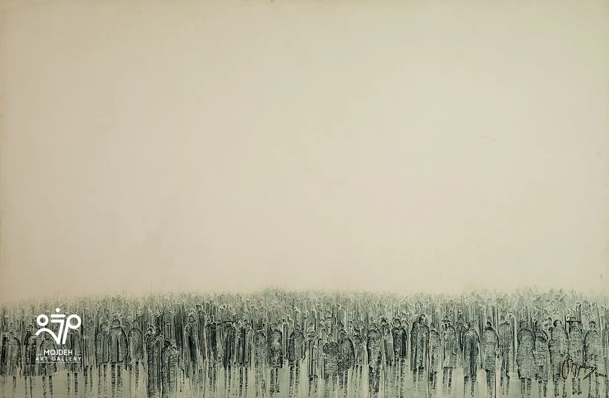 Manouchehr Niazi - 100 × 150 cm - Oil on canvas - 2010 - Private Collection