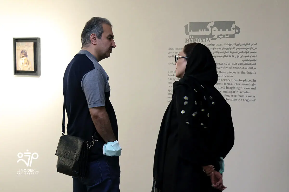نمایشگاه انفرادی نقاشی‌های عظیم مرکباتچی / An Exhibition by Azim Morakabatchi