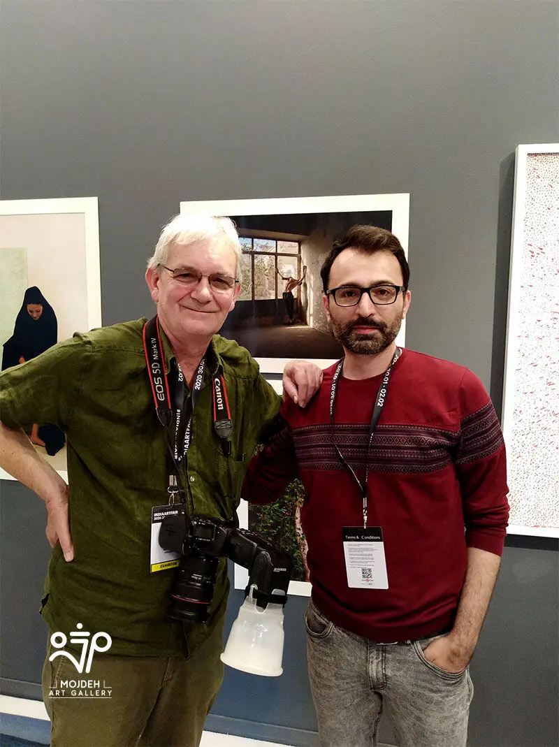 بابک حقی در آرت فر هند / India Art Fair