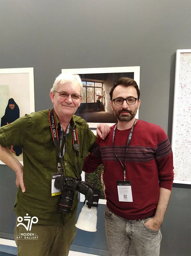 بابک حقی در آرت فر هند / India Art Fair