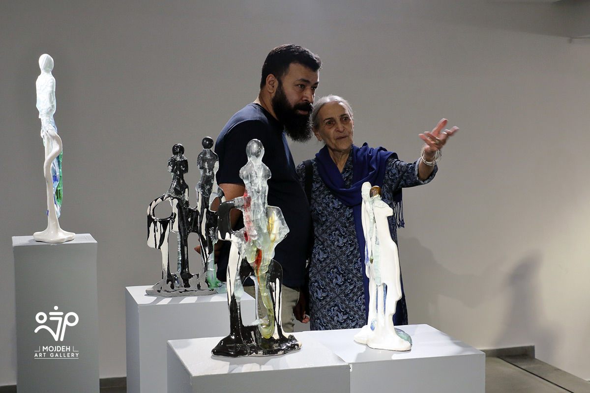 نمایشگاه حجم های فاطمه اسدی زهرایی با عنوان تبلور خاک / Fatemeh Asadi Zahraei’s Sculpture Exhibition Titled Crystallization of The Soil