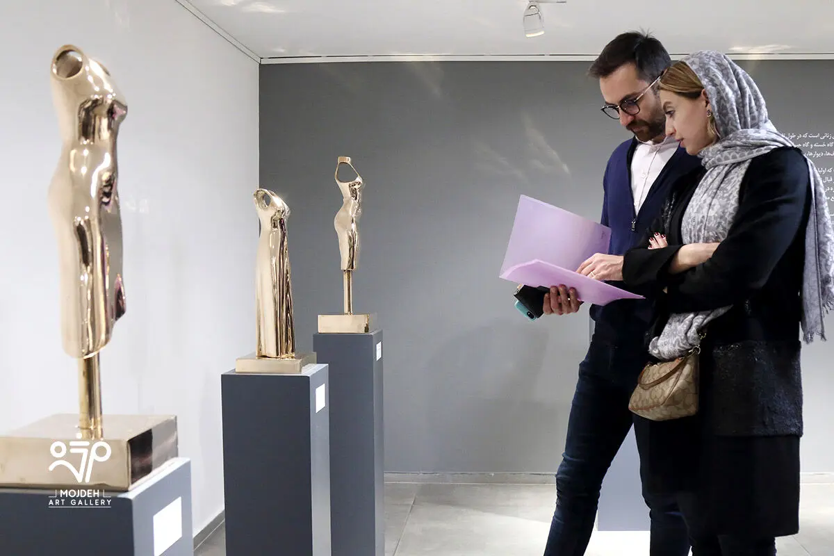 نمایشگاه مجسمه های امیرحسین دلبری / Amirhossein Delbari’s Sculpture Exhibition