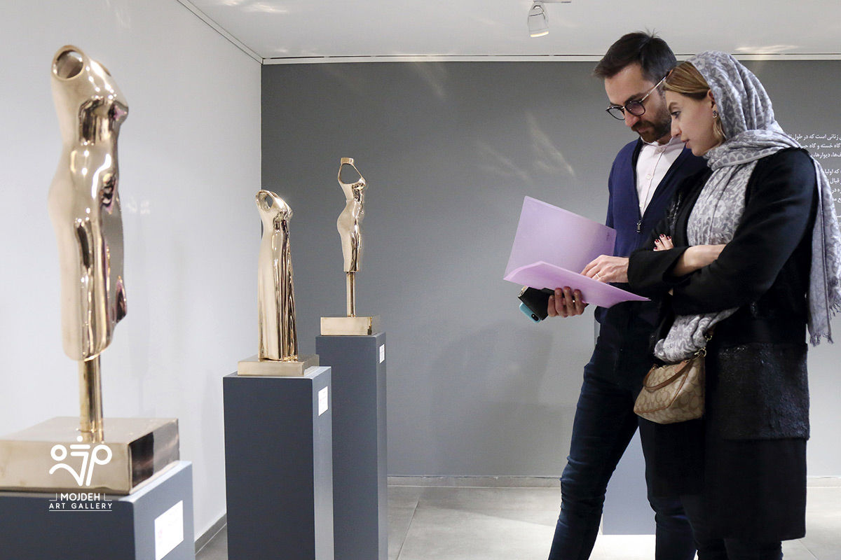 نمایشگاه مجسمه های امیرحسین دلبری / Amirhossein Delbari’s Sculpture Exhibition