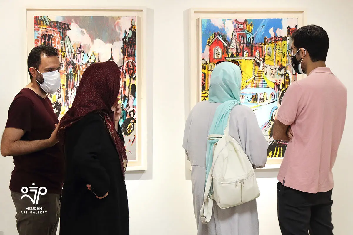 نمایشگاه نقاشی‌های کامبیز خدابنده / Kambiz Khodabandeh Painting Exhibition