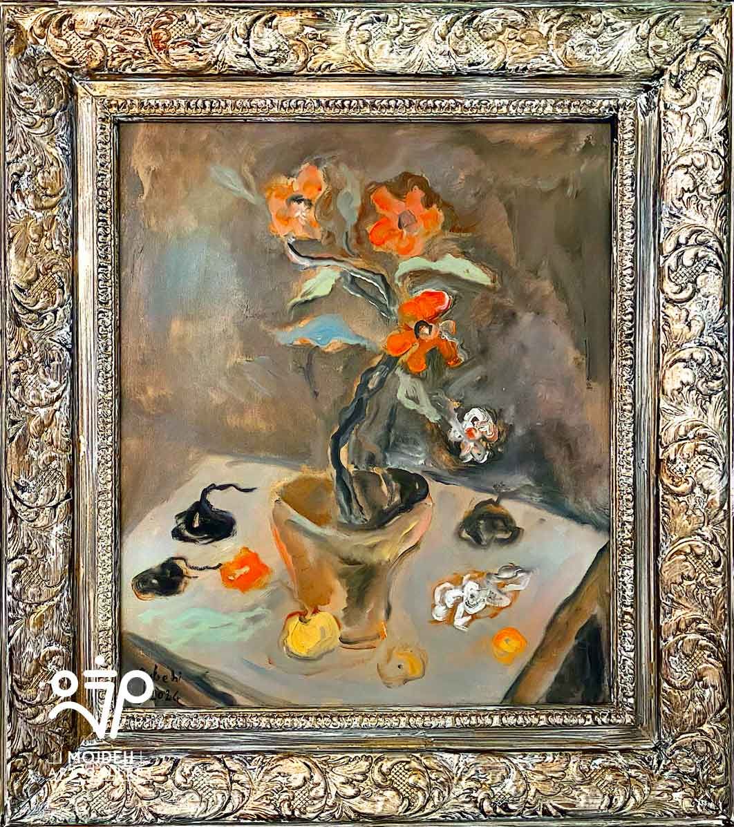 Hosseinali Zabehi - 60 × 50 cm - Oil on canvas - 2024