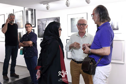 Interview of the artists and audience of "Annual Photo Exhibition of Mojdeh Art Gallery" with Iran Art News Agency