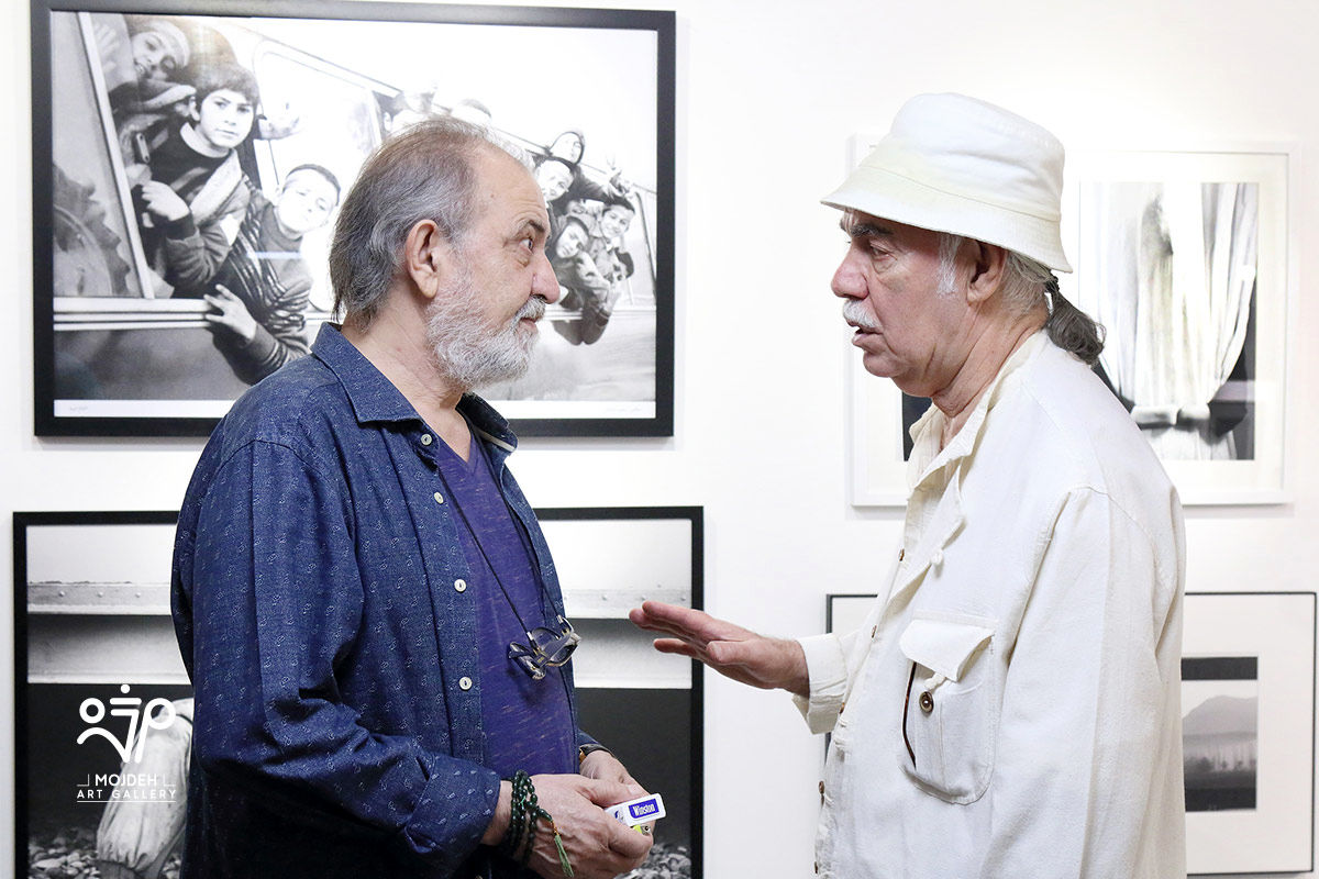 محمد فرنود و احمد غفاری در سالانه عکس مژده / Annual Photo Exhibition of Mojdeh Art Gallery