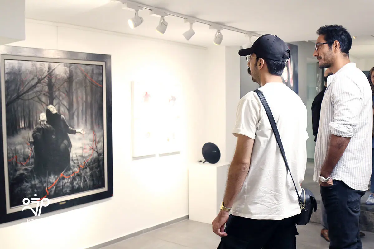 نمایشگاه گروهی نقاشی با عنوان سکوت نامحسوس  / Group Painting Exhibition Titled Intangible Silence