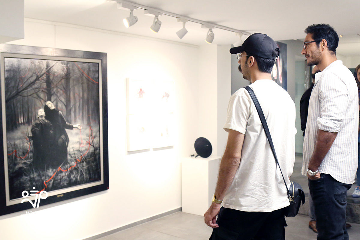 نمایشگاه گروهی نقاشی با عنوان سکوت نامحسوس  / Group Painting Exhibition Titled Intangible Silence