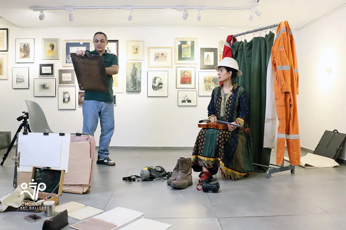 ورکشاپ طراحی عظیم مرکباتچی / Azim Morakabatchi Drawing Workshop