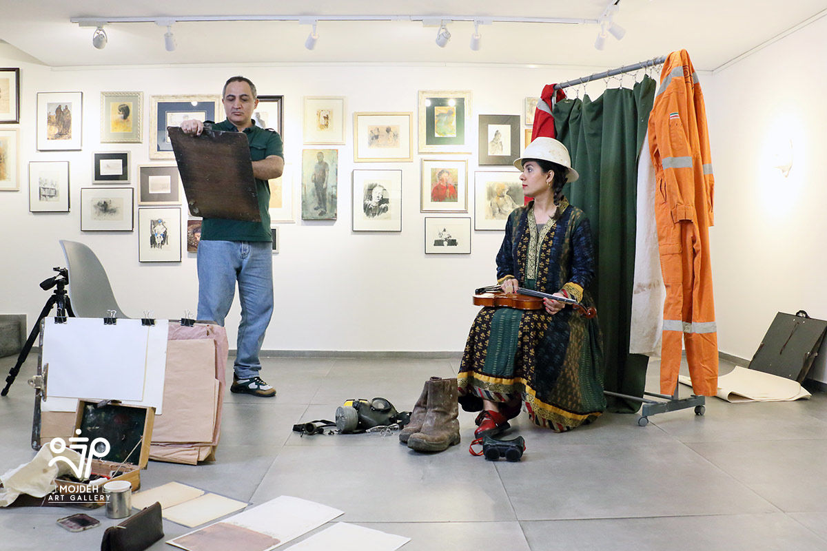 ورکشاپ طراحی عظیم مرکباتچی / Azim Morakabatchi Drawing Workshop