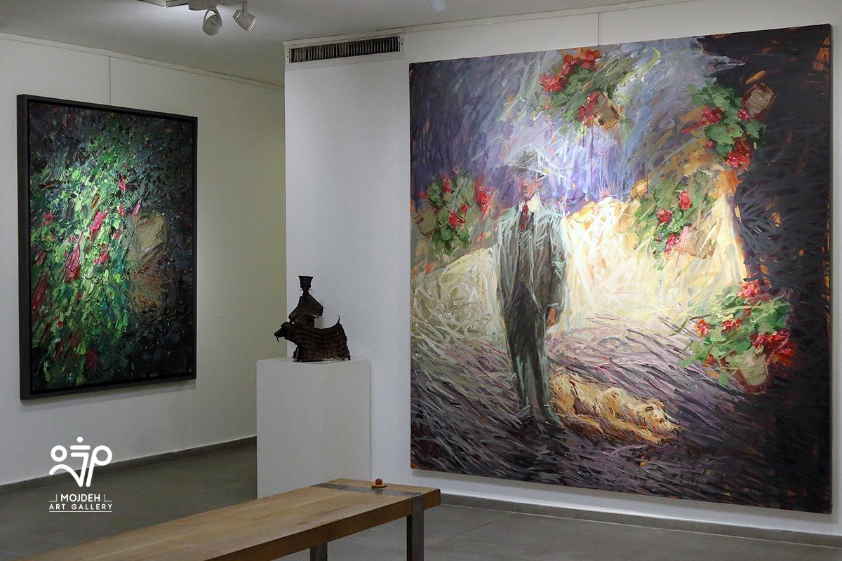 نمایشگاه نقاشی‌های علیرضا آسانلو / Alireza Asanloo's Solo Painting Exhibition