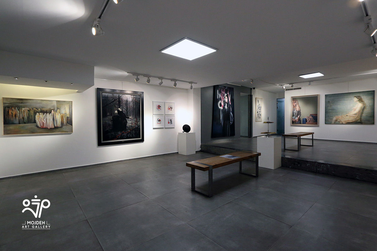نمایشگاه گروهی نقاشی با عنوان سکوت نامحسوس  / Group Painting Exhibition Titled Intangible Silence